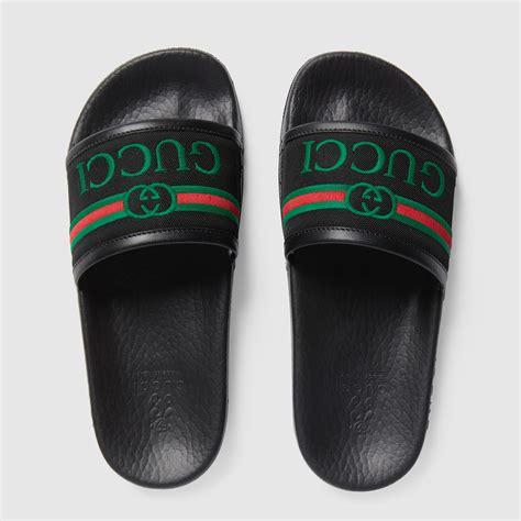 slides gucci kids|kids gucci slides size 5.